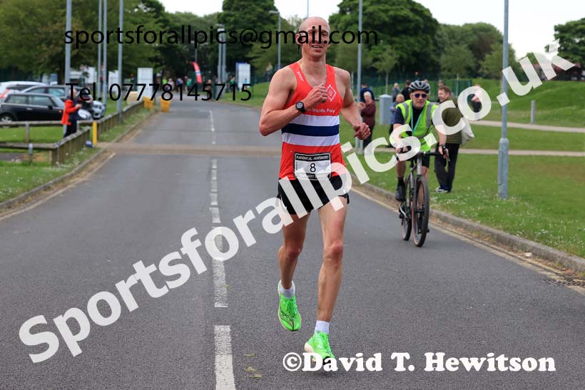 Clive Cookson 10k Road Race, 2024 Clive Cookson 10k Road Race, Whitley Bay.  Photo: David T. Hewitson/Sports for All Pics